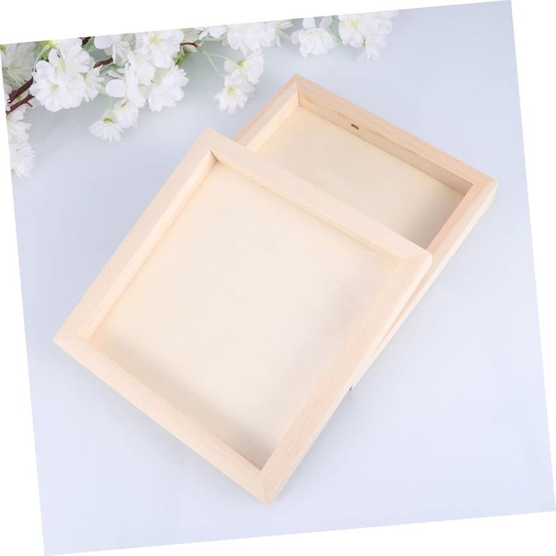 Wooden Clay Picture Frame Set For Kids Art Projects And Educational Crafts - Image 3
